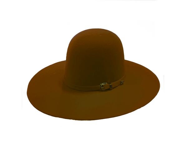 TH6: Saddle Brown - Open Crown Blank Label